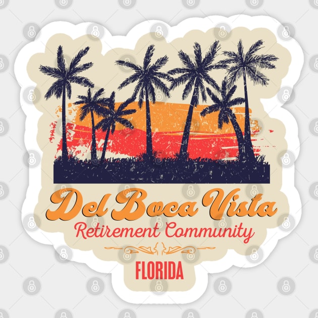 Del Boca Vista Sticker by MonkeyKing